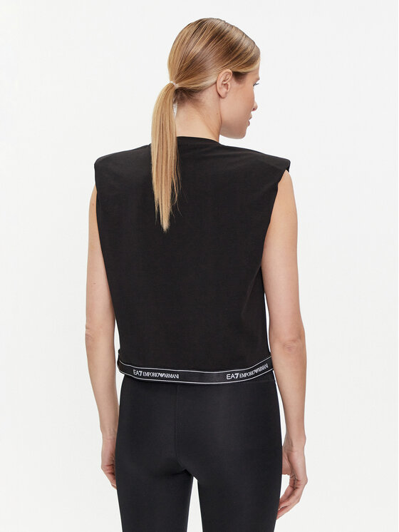 EA7 Emporio Armani EA7 Emporio Armani Тишърт 3DTT22 TJ6SZ 1200 Черен Regular Fit