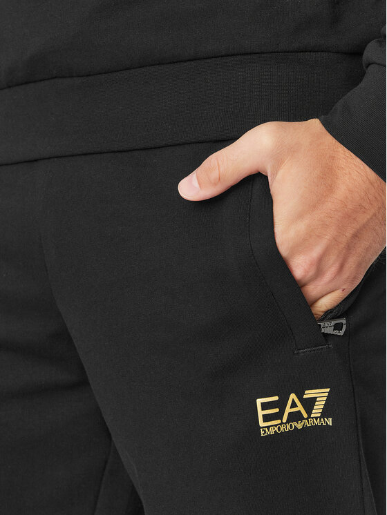 EA7 Emporio Armani EA7 Emporio Armani Анцуг 8NPV81 PJ05Z 0208 Черен Regular Fit