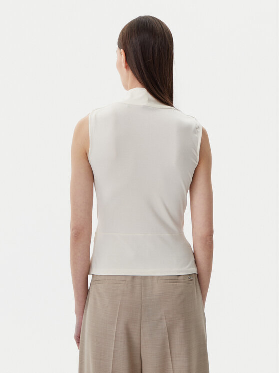 BOSS BOSS Blúz Euana 50537768 Ekru Regular Fit