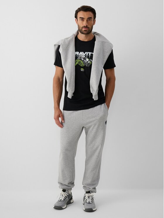4F 4F T-Shirt 4FRAW26TTSHM4663-20S Μαύρο Regular Fit