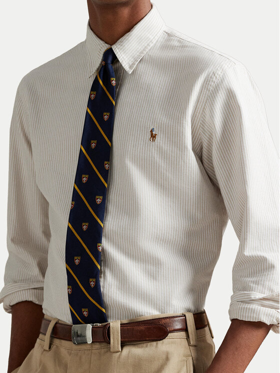 Polo Ralph Lauren Polo Ralph Lauren Košile 710953704007 Béžová Custom Fit
