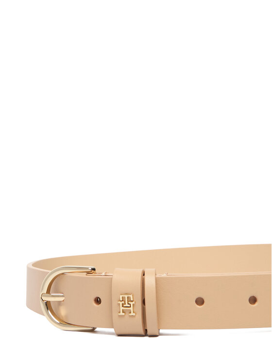 Tommy Hilfiger Tommy Hilfiger Moteriškas Diržas Essential Effortless 2.5 Go AW0AW16836 Smėlio