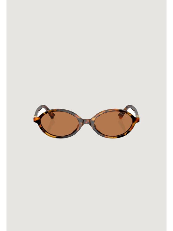 Miu Miu Miu Miu Okulary przeciwsłoneczne 0MU 04ZS 19P2Z1 Beżowy