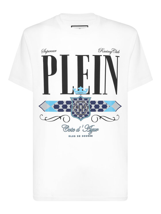 PHILIPP PLEIN PHILIPP PLEIN T-Shirt 24673 Biały Regular Fit