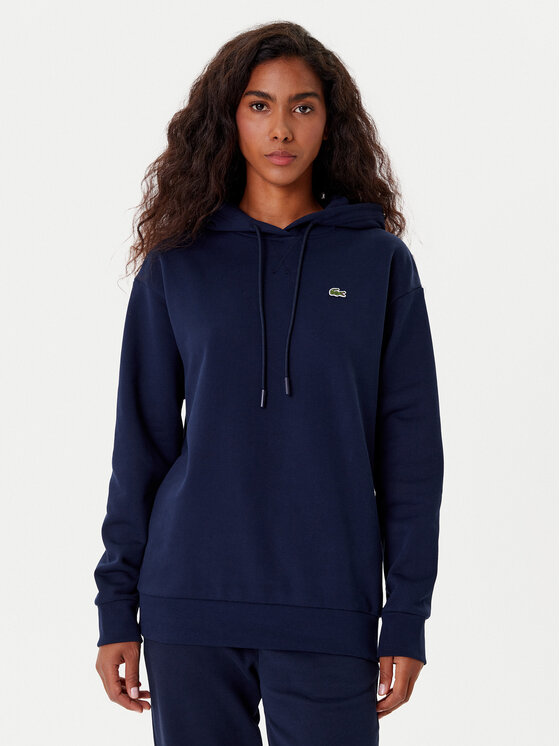 Lacoste Lacoste Pulóver SF7612 Sötétkék Oversize