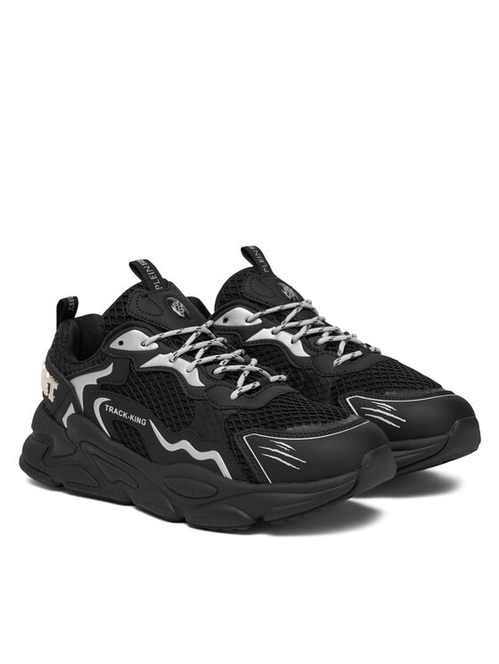Plein Sport Plein Sport Laisvalaikio batai Track-King Mag FAES USC0843 STE003N Juoda