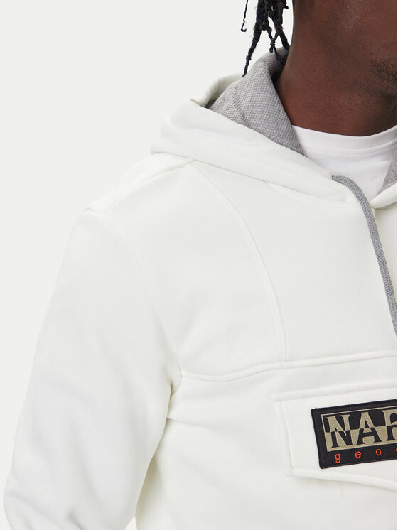 Napapijri Napapijri Μπλούζα Burgee Wint 4 NP0A892T Μπεζ Regular Fit