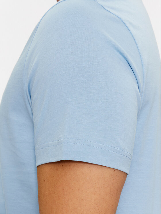 Gant Gant Tricou Shield 2003184 Albastru celest Regular Fit