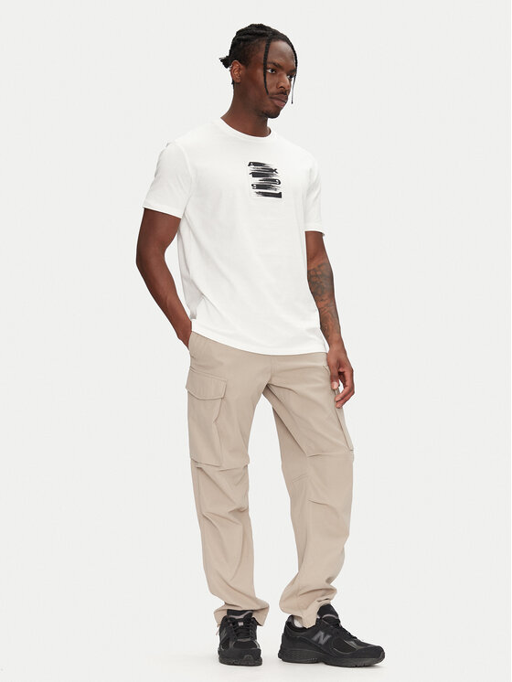 Armani Exchange Armani Exchange T-krekls XM000548 AF10362 U0009 Balts Regular Fit