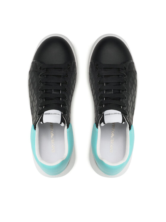 Emporio Armani Emporio Armani Sneakersy X3X024 XN203 Q856 Čierna