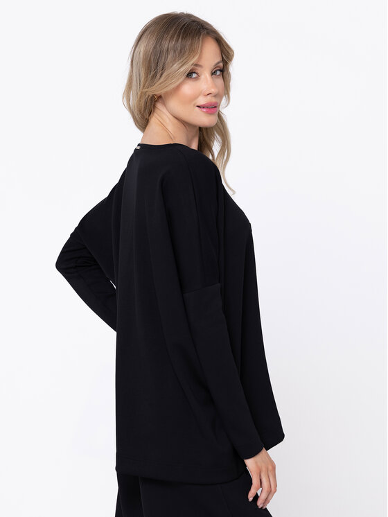 LIDIA KALITA LIDIA KALITA Bluza MISSLKBT Czarny Oversize