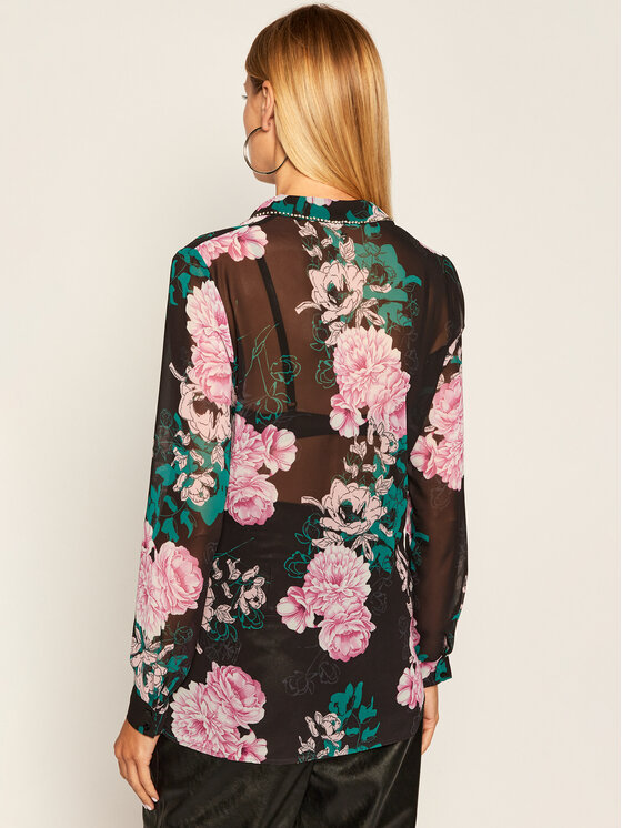 Guess Guess Сорочка Clouis W0YH96 W70Q0 Чорний Regular Fit