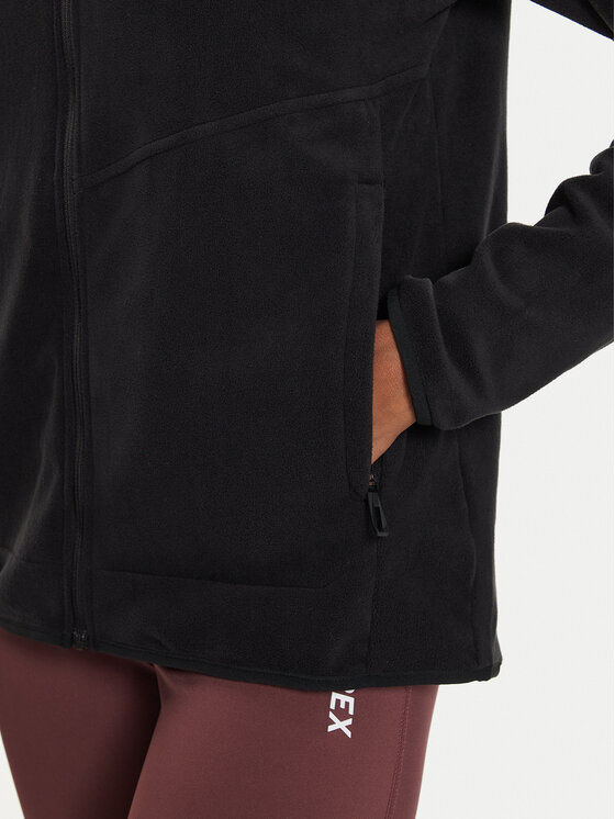 adidas adidas Fleecejacke Terrex Multi IX7709 Schwarz Regular Fit