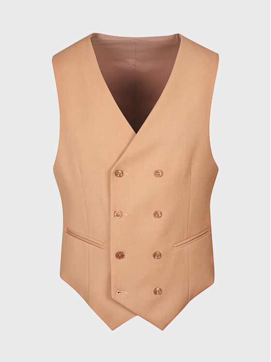 Evenemen Evenemen Kamizelka Boston Caterina 05 Beżowy Slim Fit