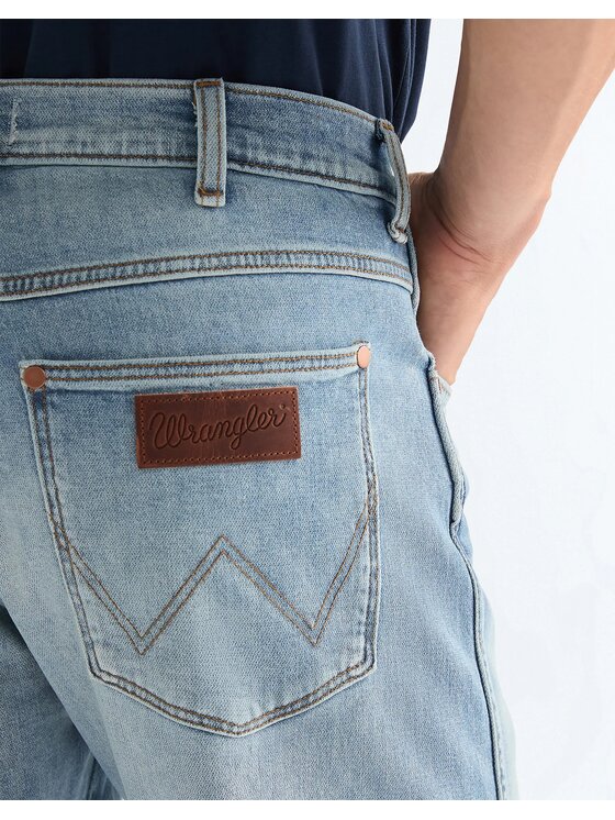 Wrangler Wrangler Jeansy FRONTIER Niebieski Regular Fit