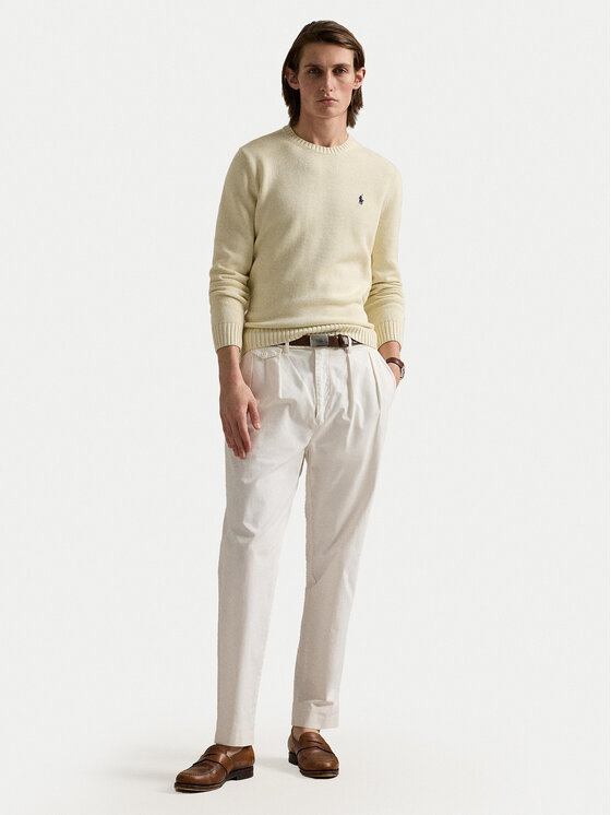 Polo Ralph Lauren Polo Ralph Lauren Sveter 710810846035 Écru Regular Fit