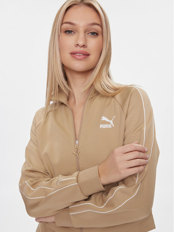 Puma Puma Džemperis T7 624211 Smėlio Relaxed Fit