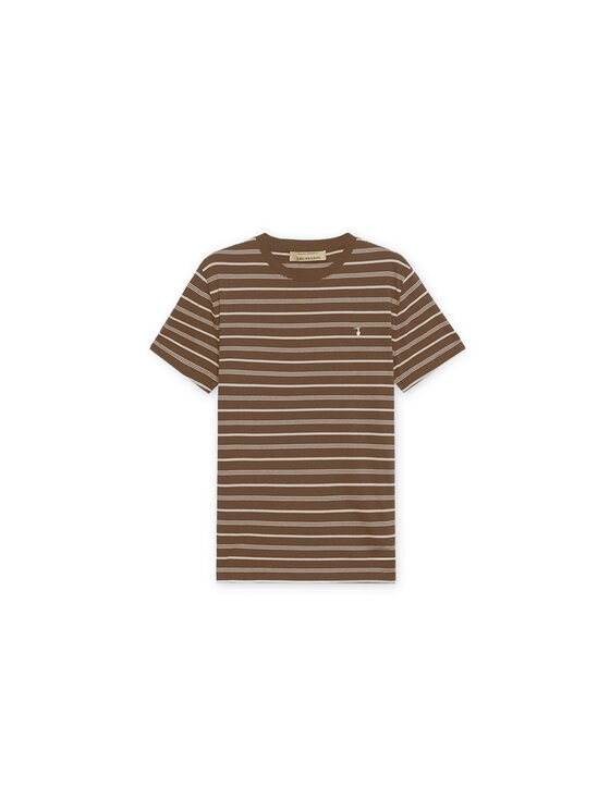 Trussardi Trussardi T-Shirt G0468000100N0JB Brązowy Regular Fit