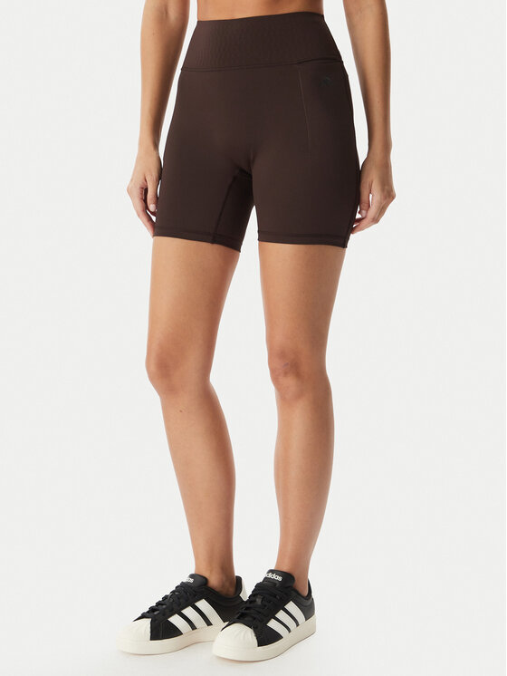 adidas Pantaloni scurți sport Optime Power KF1043 Maro Slim Fit