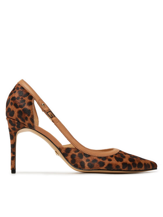 Guess Guess Augstpapēžu kurpes Ricky3 FLTRC3 FUR08 Brūns