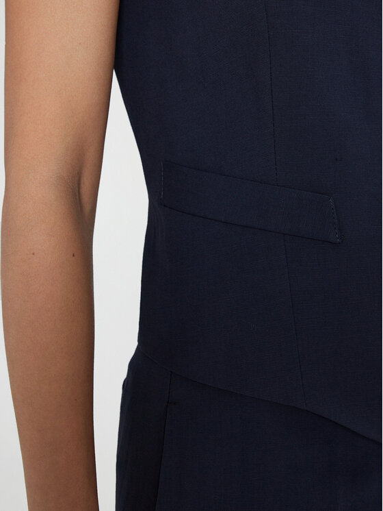 ViCOLO ViCOLO Mellény TB1569 Sötétkék Regular Fit