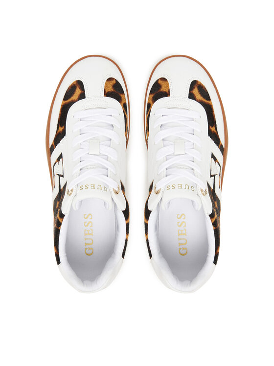 Guess Guess Sneakersy FLTNC2 PEL12 Biały