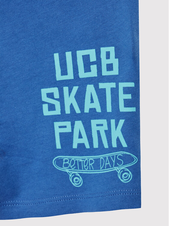 United Colors Of Benetton United Colors Of Benetton Športne kratke hlače 3BL0G900G Modra Regular Fit