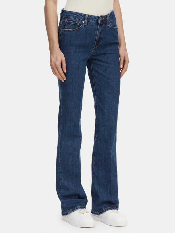 Tommy Hilfiger Tommy Hilfiger Džinsai Rian Rw WW0WW49956 Tamsiai mėlyna Bootcut Fit