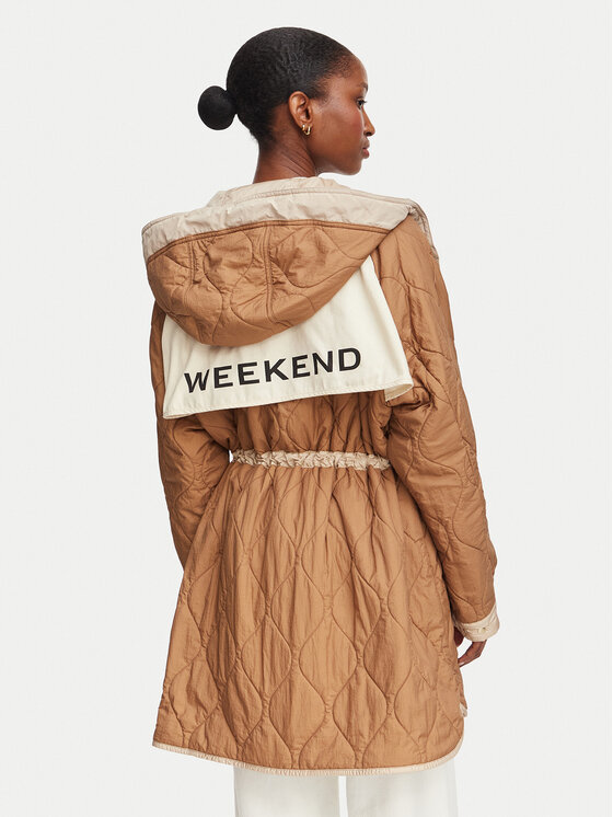 Weekend Max Mara Weekend Max Mara Kurtka przejściowa Alcamo 2625496011 Beżowy Regular Fit