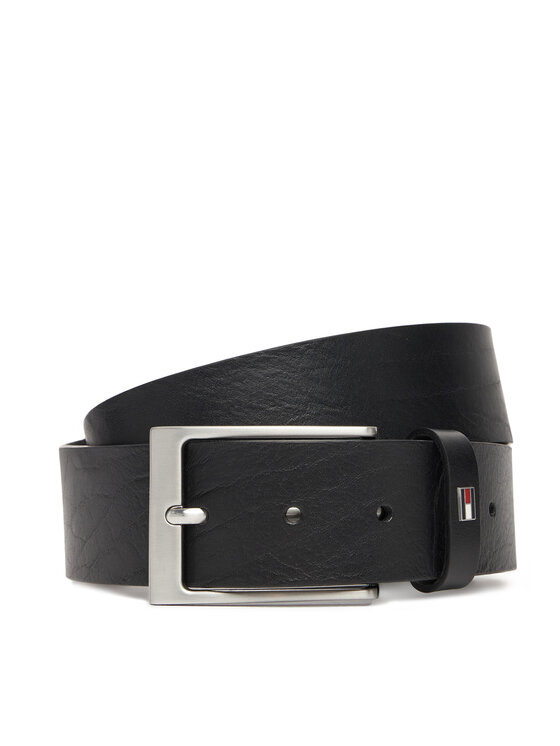 Tommy Hilfiger Pasek Męski Layton 4.0 AM0AM13569 Czarny