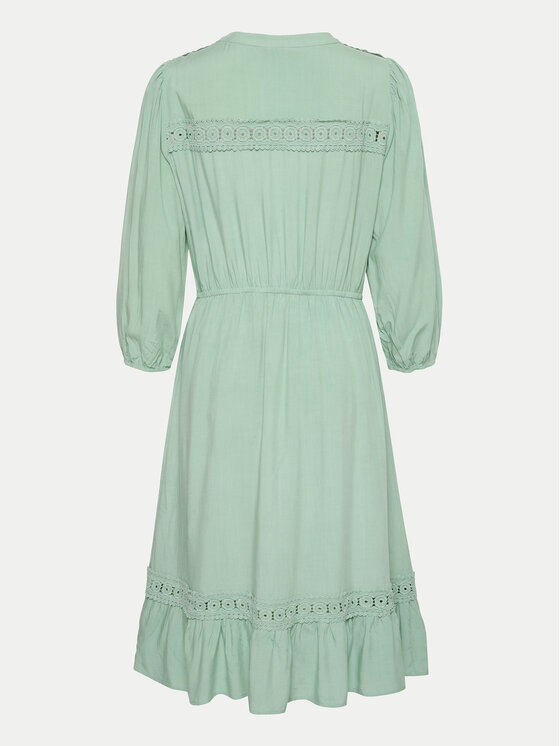 Kaffe Kaffe Vestito estivo Freya 10507544 Verde Regular Fit