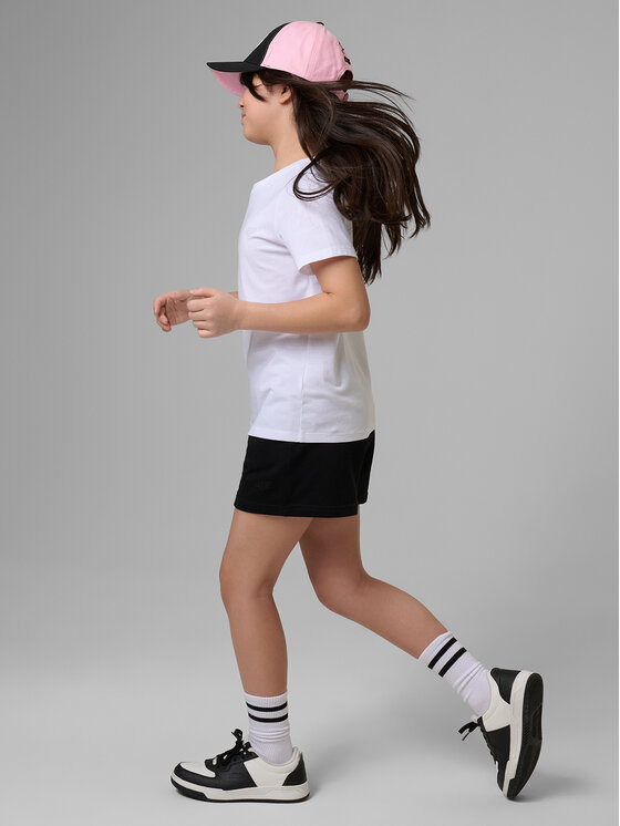 4F 4F T-Shirt BASIC+ Biały Regular Fit