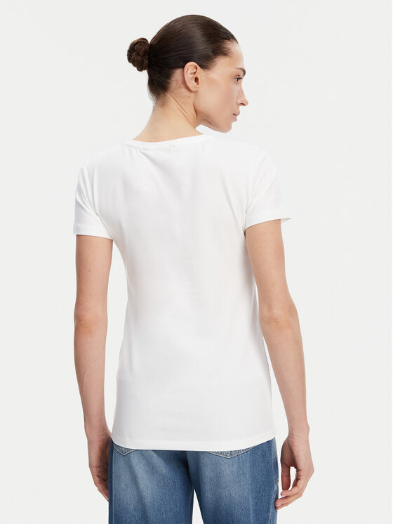 Barbour Barbour T-shirt Saltford LTS0666WH11 Bijela Regular Fit