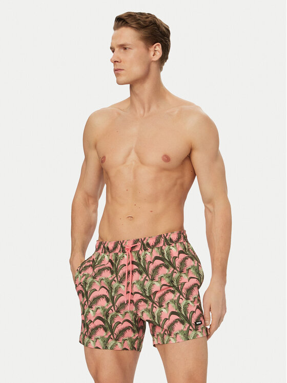 BOSS BOSS Pantaloncini da bagno Pike 50561145 Rosa chiaro Regular Fit