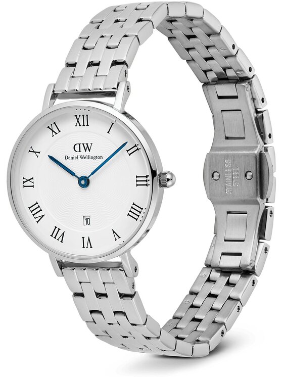 Daniel Wellington Daniel Wellington Zegarek DW00100859 Srebrny