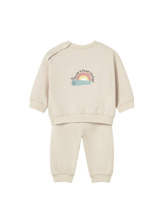 Mayoral Mayoral Спортивний костюм 1898 Бежевий Regular Fit