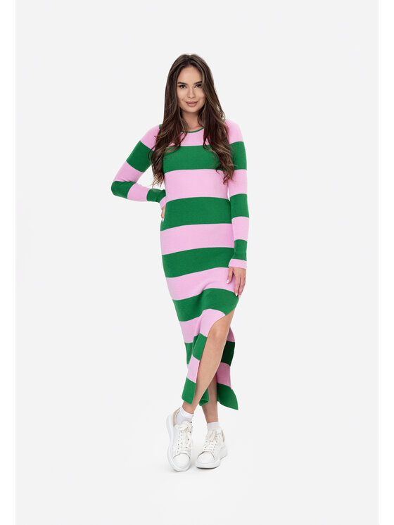 LAURELLA LAURELLA Každodenné šaty 4TU004 Farebná Regular Fit