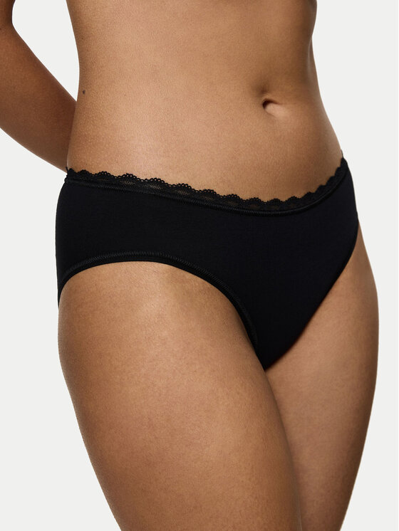 Triumph Triumph Σλιπ κλασικά Feel Of Cotton 10224973 Μαύρο