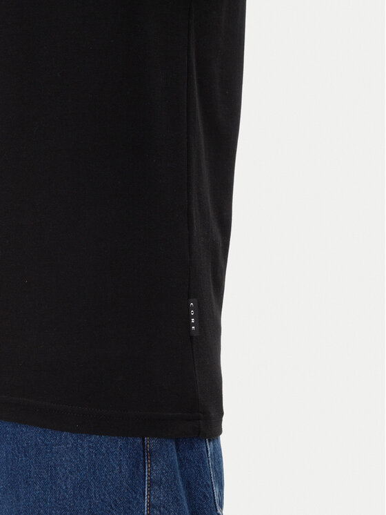 Jack & Jones Jack & Jones Trikó Fusion 12276614 Fekete Regular Fit