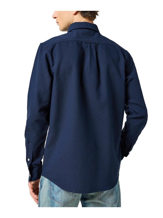 Wrangler Wrangler Koszula 112357241 Granatowy Regular Fit
