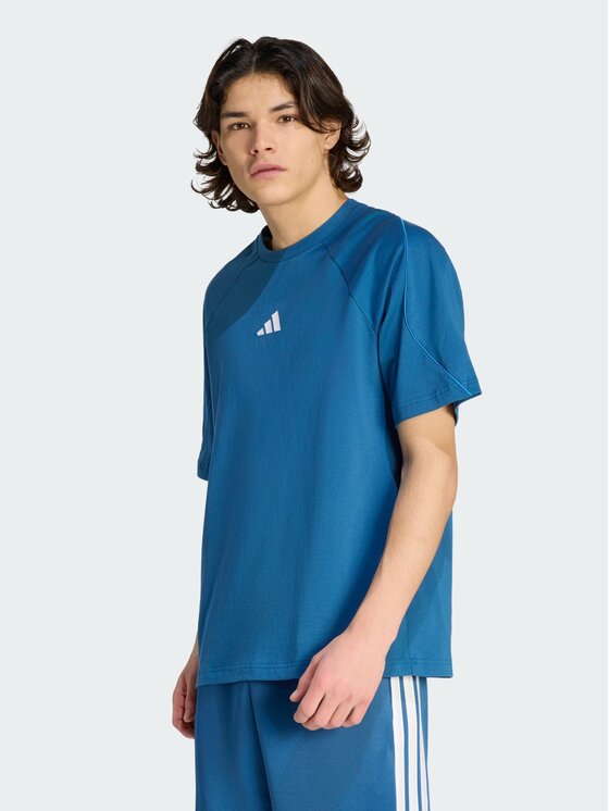 adidas adidas T-Shirt Stadium Tee Niebieski Regular Fit