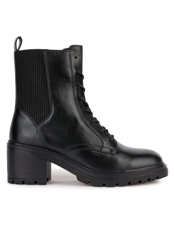 Geox Geox Botine D Damiana D36QCD 00043 C9999 Negru