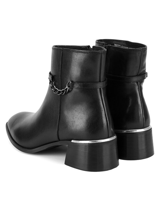 Sergio Bardi Sergio Bardi Botki WI32-E1097-02SB Czarny