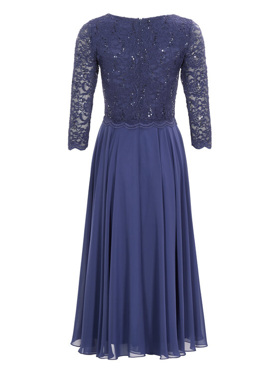 Swing Swing Kokteiļkleita 5AI08900 Zils Regular Fit