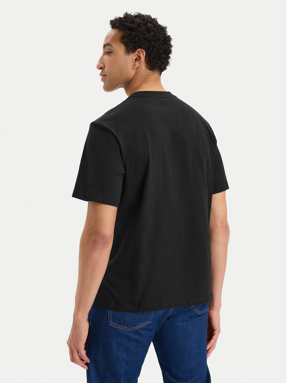 Calvin Klein Calvin Klein Tričko SS 20s EU LV04LG813G Čierna Regular Fit
