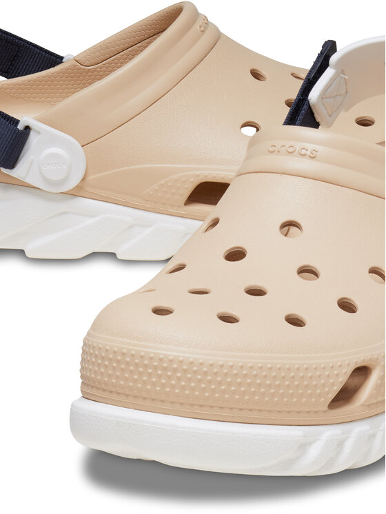 Crocs Mules sandales de bain Duet Max Ii Clog 208778 Marron Modivo