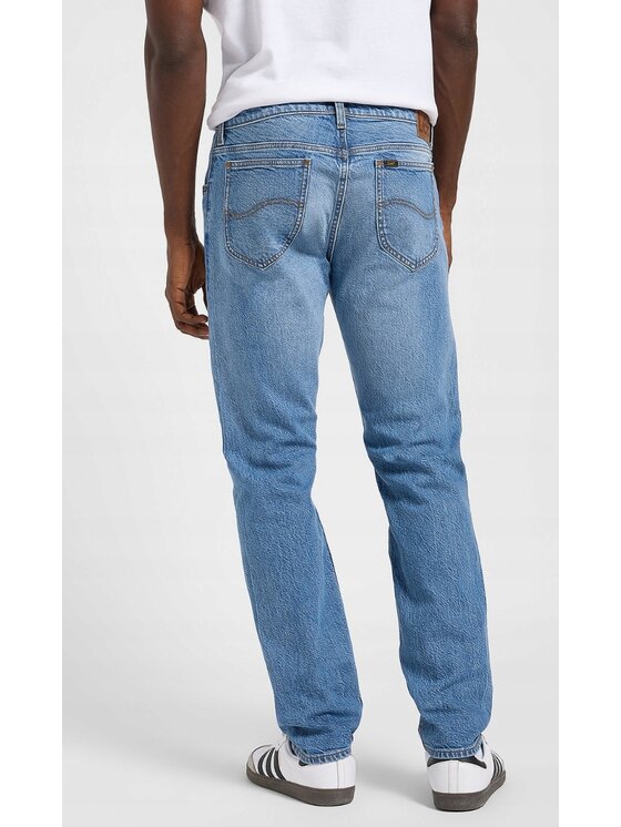 Lee Lee Jeansy Rider Niebieski Slim Fit