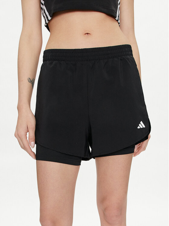 adidas adidas Pantaloni scurți sport Training Minimal HN1044 Negru Regular Fit