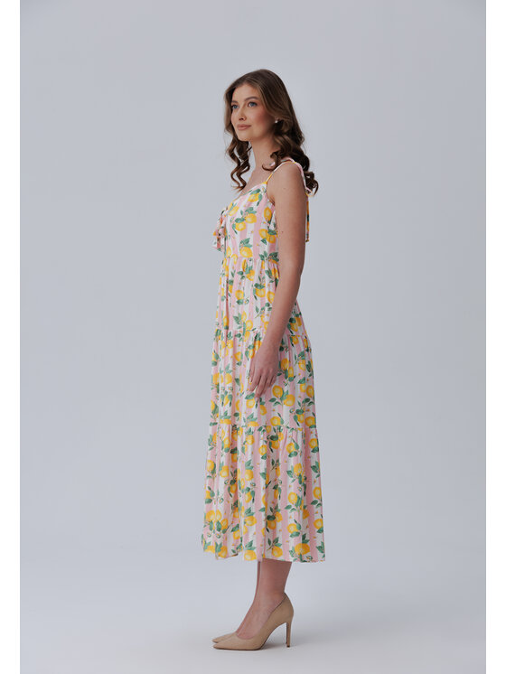 LAURELLA LAURELLA Každodenní šaty 4TU027 Barevná Regular Fit