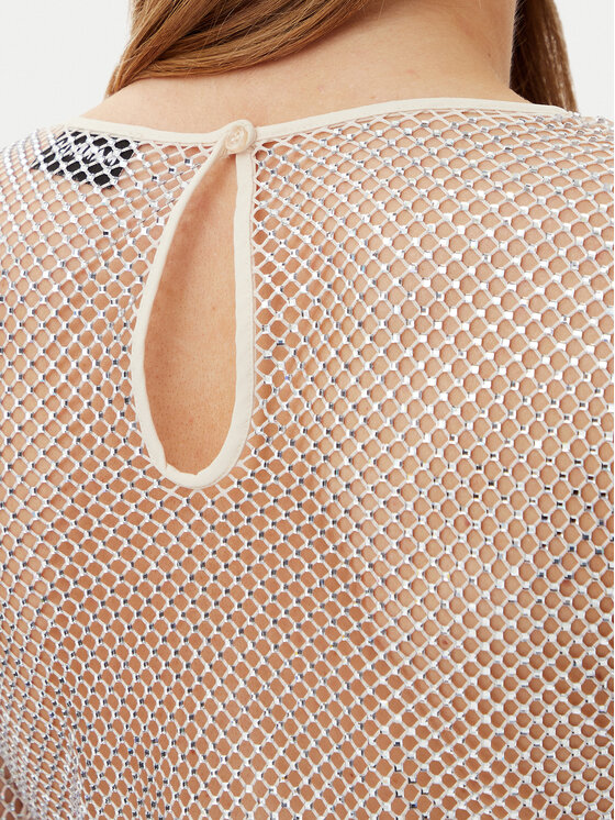 Marella Marella Halenka Rino 2513941011 Bílá Slim Fit